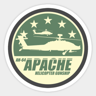 AH-64 Apache Sticker